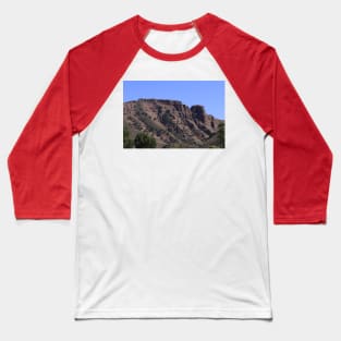 Weber Canyon Utah Mountain with sky Baseball T-Shirt